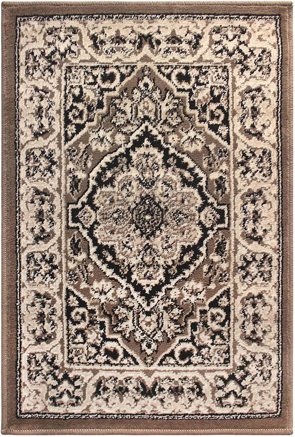 Glendale Traditional Floral Medallion Indoor Area Rug or Runner Rug - Rugs by Superior