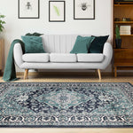 Glendale Traditional Floral Medallion Indoor Area Rug or Runner Rug - Rugs by Superior