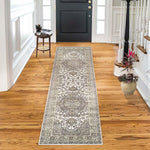 Glendale Traditional Floral Medallion Indoor Area Rug or Runner Rug - Rugs by Superior