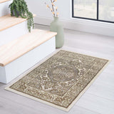 Glendale Traditional Floral Medallion Indoor Area Rug or Runner Rug - Rugs by Superior