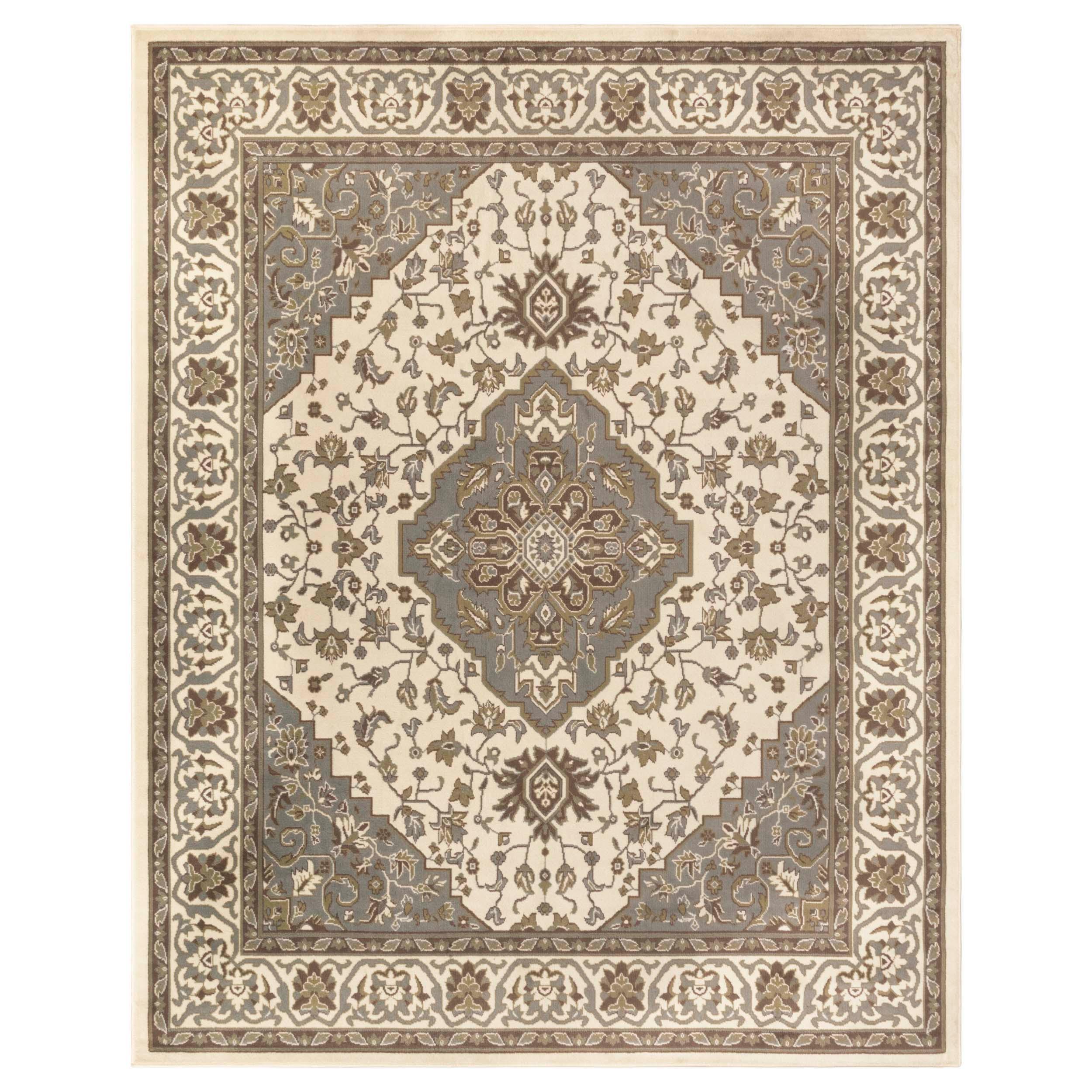 Glendale Traditional Floral Medallion Indoor Area Rug or Runner Rug - Rugs by Superior