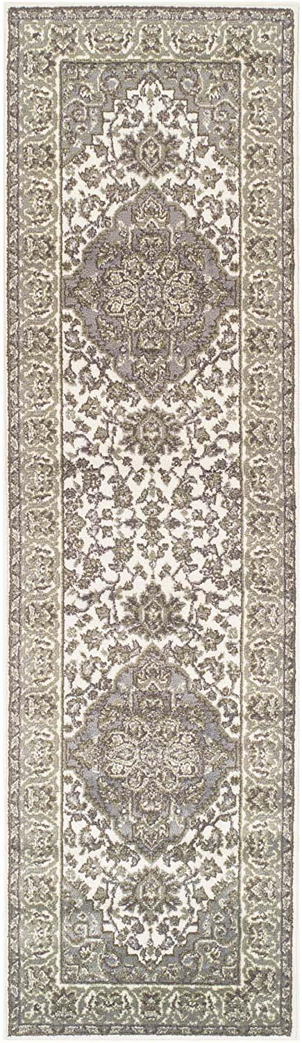 Glendale Traditional Floral Medallion Indoor Area Rug or Runner Rug - Rugs by Superior