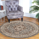 Glendale Traditional Floral Medallion Indoor Area Rug or Runner Rug - Rugs by Superior