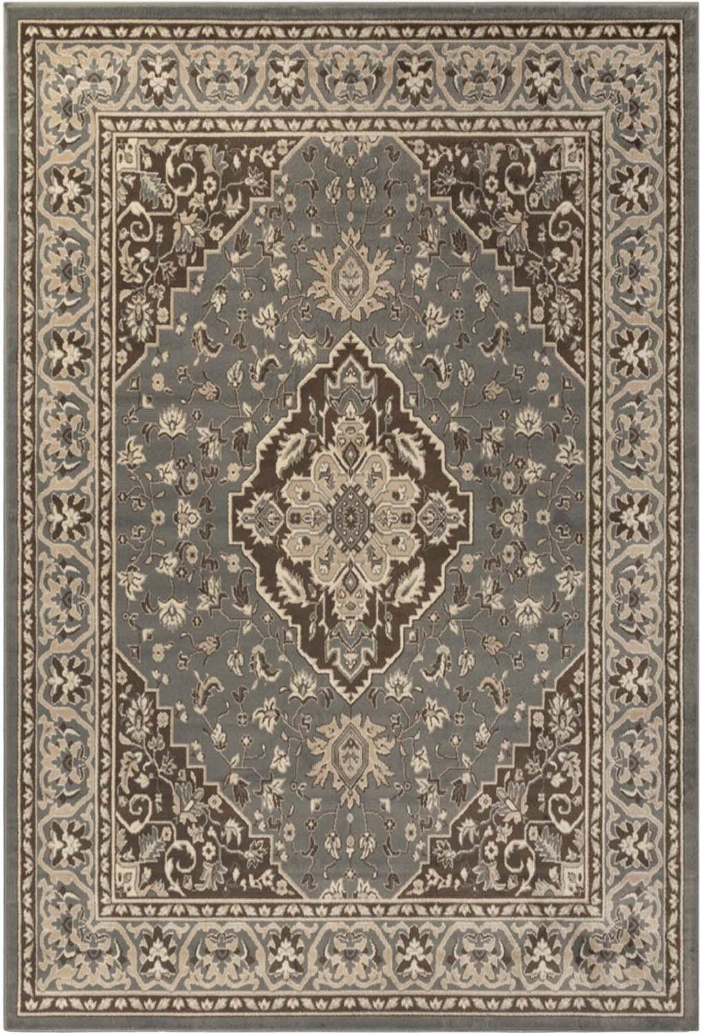 Glendale Traditional Floral Medallion Indoor Area Rug or Runner Rug - Rugs by Superior