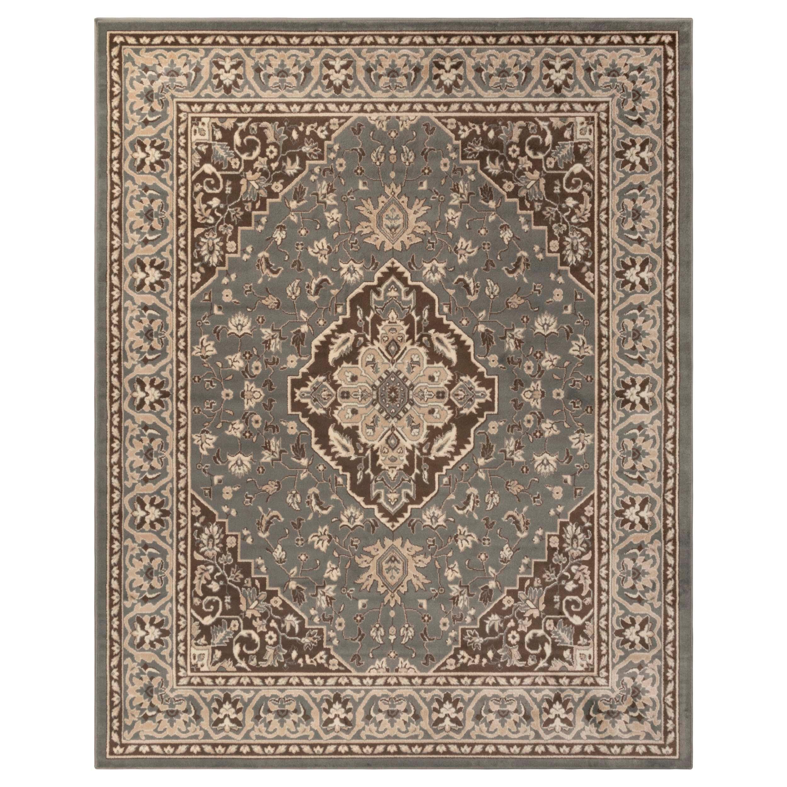 Glendale Traditional Floral Medallion Indoor Area Rug or Runner Rug - Rugs by Superior