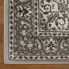 Glendale Traditional Floral Medallion Indoor Area Rug or Runner Rug - Rivulet