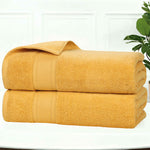 Belmont Zero Twist Cotton Medium Weight Soft Bath Towels, Set of 2 - Bath Towel by Superior