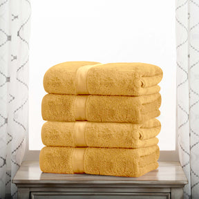 Madison Egyptian Cotton Pile Heavyweight 4 Piece Bath Towel Set