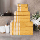 Hays Cotton Medium Weight 9 Piece Assorted Bathroom Towel Set - Towel Set by Superior