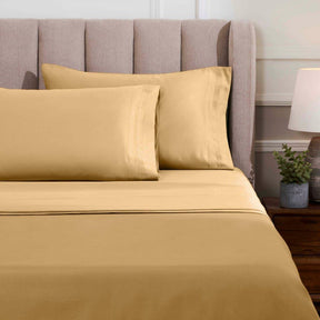 Egyptian Cotton 1500 Thread Count Eco Friendly Solid Sheet Set