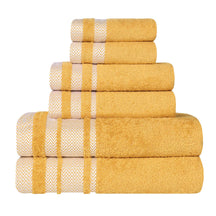 Hays Cotton Medium Weight 6 Piece Assorted Bathroom Towel Set