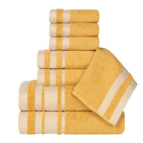 Hays Cotton Medium Weight 8 Piece Assorted Bathroom Towel Set - Towel Set by Superior