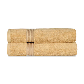 Heritage Egyptian Cotton Plush Absorbent Luxury Bath Sheet Set of 2