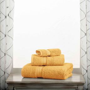 Madison Egyptian Cotton Pile Plush Heavyweight 3 Piece Towel Set