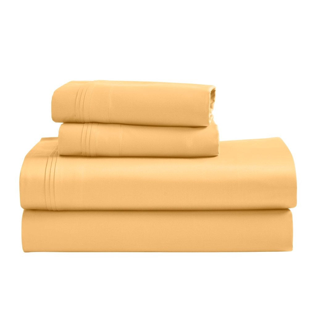 Egyptian Cotton 1000 Thread Count Solid Sheet Set Olympic Queen