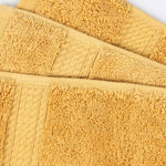 Madison Egyptian Cotton Pile Plush Heavyweight Hand Towel Set of 4 - Hand Towel Set by Superior