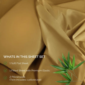 Rayon From Bamboo 300 Thread Count Solid Deep Pocket Sheet Set