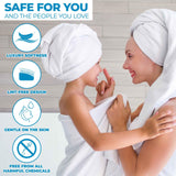 Zero-Twist Smart-Dry Combed Cotton 3 Piece Towel Set - Towel Set by Superior