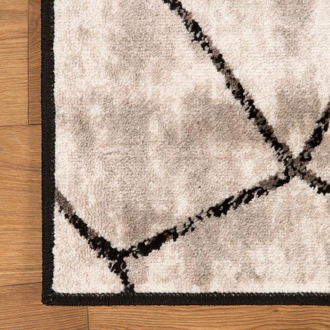 Vegas Abstract Web Design Indoor Area Rugs or Runner Rug - Gray