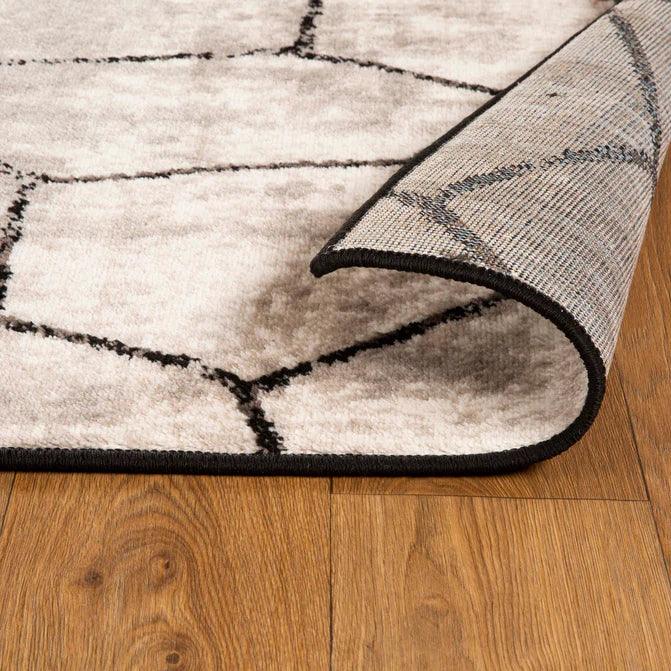 Vegas Abstract Web Design Indoor Area Rugs or Runner Rug - Gray