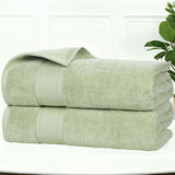 Belmont Zero Twist Cotton Medium Weight Soft Bath Towels, Set of 2 - Bath Towel by Superior