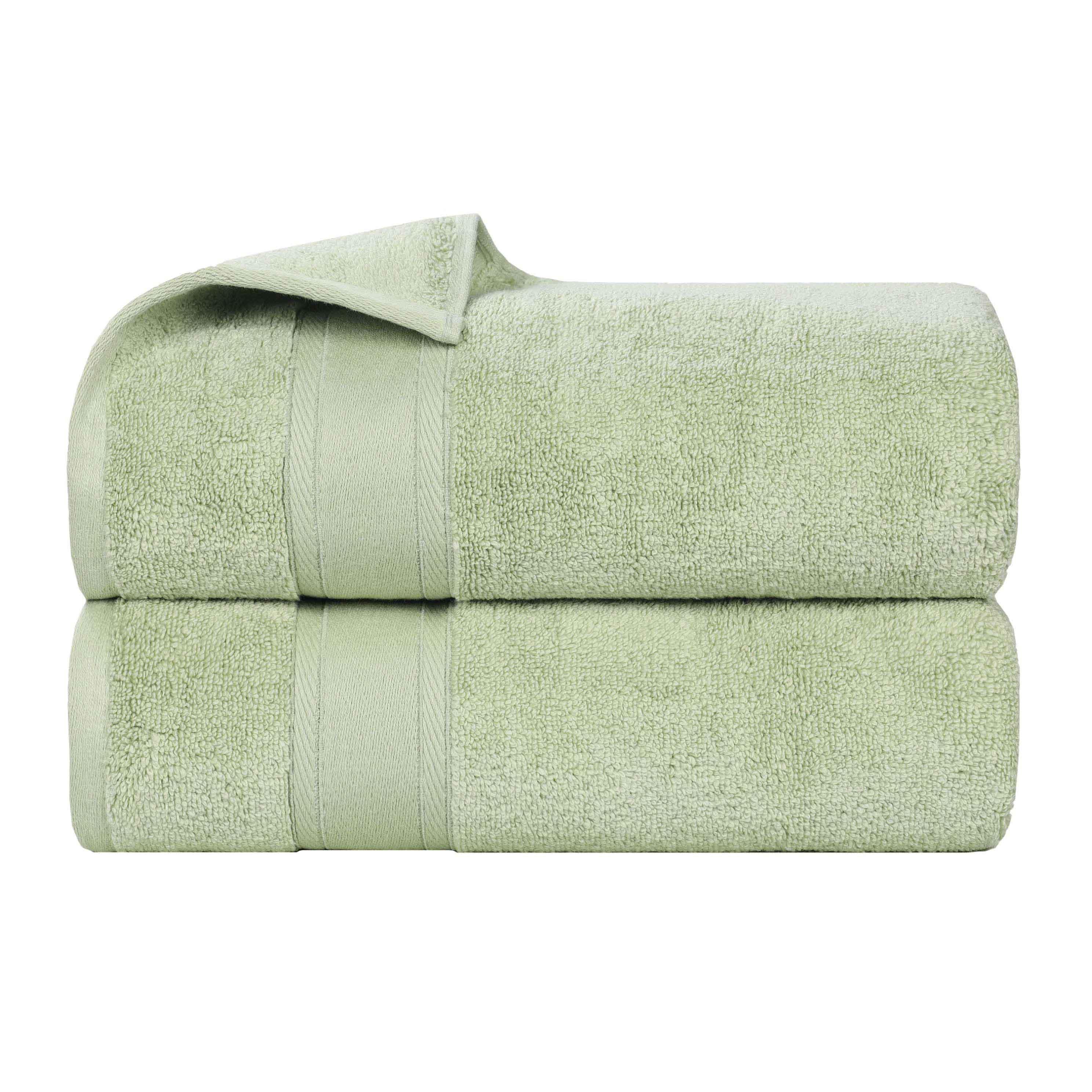 Belmont Zero Twist Cotton Medium Weight Soft Bath Towels, Set of 2 - Bath Towel by Superior