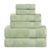 Belmont Zero Twist Cotton Medium Weight 6 Piece Towel Set