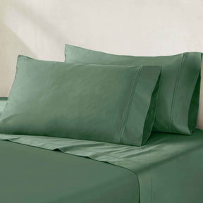 Egyptian Cotton 850 Thread Count Solid Deep Pocket Bed Sheet Set - Green