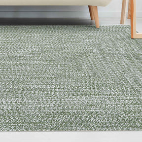 Multi Toned Braided Area Rug Bohemian Indoor Outdoor Rugs - Rugs by Superior - Superior 