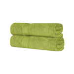 Atlas Cotton Heavyweight Absorbent Plush 2 Piece Bath Sheet Set - Bath Sheets by Superior