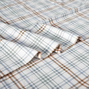 Plaid Flannel Cotton Classic Modern Farmhouse Deep Pocket Sheet Set