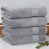 Aria Turkish Cotton Heavyweight Solid Absorbent Bath Towel Set - Towel Set by Superior