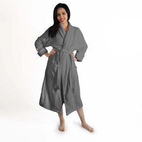 Classic Women's Bath Robe Turkish Cotton Bathrobe with Adjustable Belt - Bath Robe by Superior - Superior 