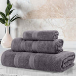 Smart Dry Zero Twist Cotton Medium Weight 3 Piece Assorted Towel Set - Towel Set by Superior