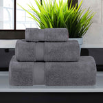 Zero-Twist Smart-Dry Combed Cotton 3 Piece Towel Set - Towel Set by Superior