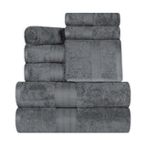 Atlas Cotton Plush Absorbent Heavyweight 8 Piece Towel Set - Towel Set by Superior