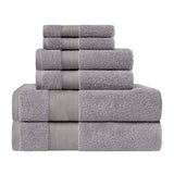 Turkish Cotton Highly Absorbent Solid 6 Piece Towel Set - Towel Set by Superior