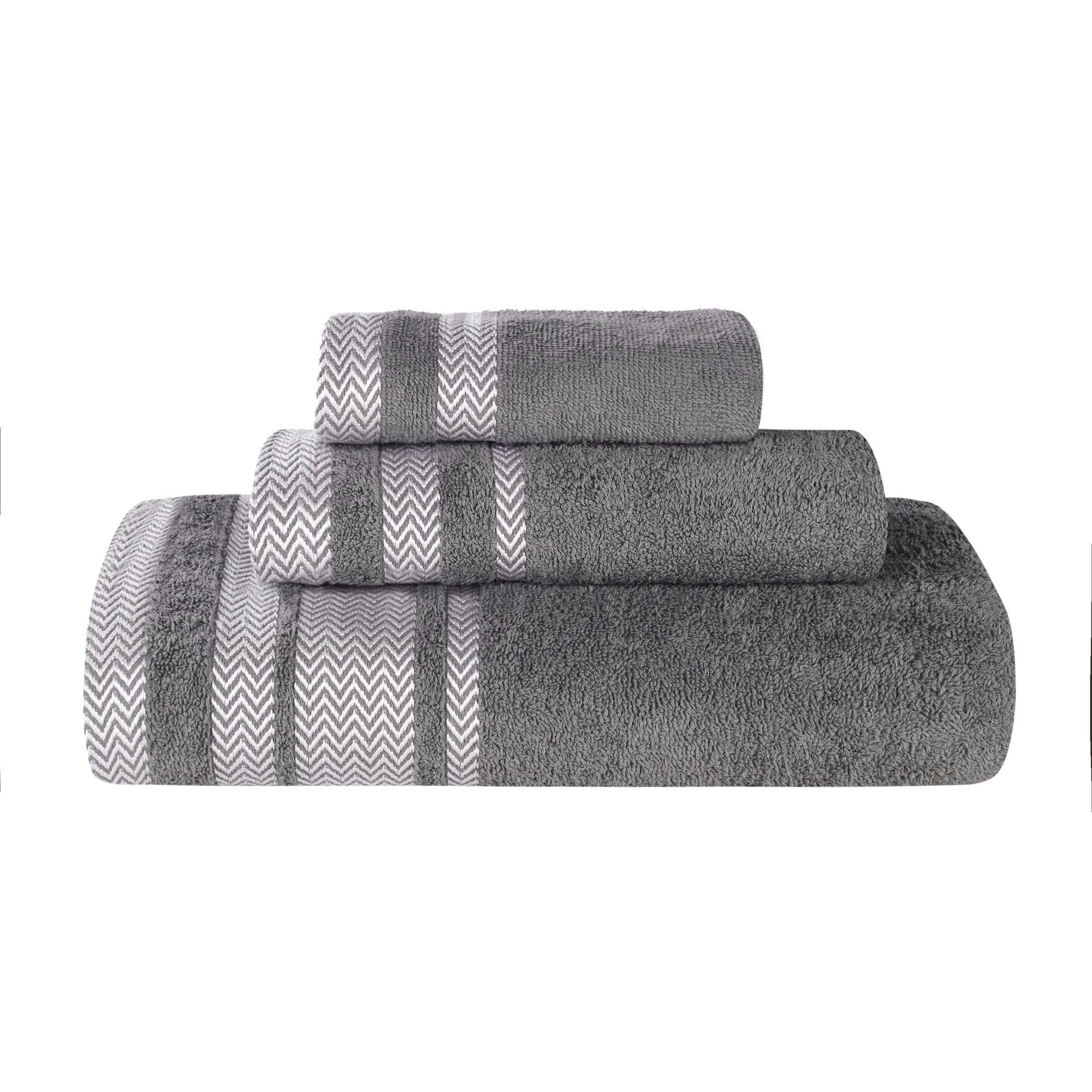 Hays Cotton Medium Weight 3 Piece Assorted Bathroom Towel Set - Towel Set by Superior