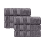 Smart Dry Zero Twist Cotton Medium Weight Hand Towels, Set of 6 - Hand Towel Set by Superior