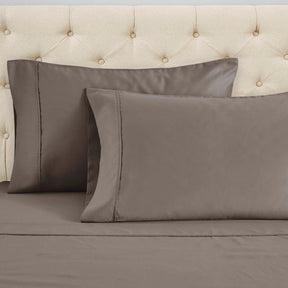 Cotton Blend Solid Deep Pocket Bed Sheet Set