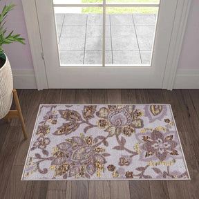 Jezabel Floral Non-Slip Washable Indoor Area Rug or Runner - Rugs by Superior - Superior 