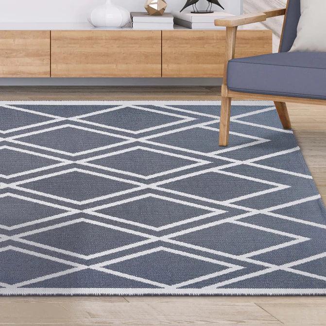 Modern Diamond Lattice Indoor/ Outdoor Area Rug - Rugs by Superior - Superior 