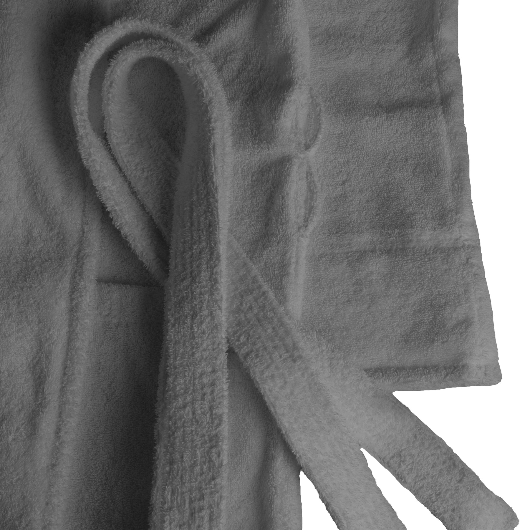 Classic Women's Bath Robe Turkish Cotton Bathrobe with Adjustable Belt