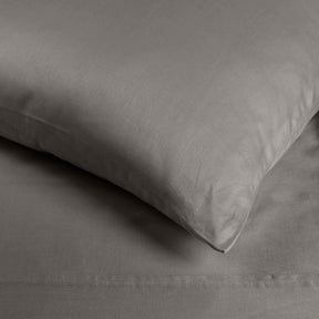 Egyptian Cotton 400 Thread Count Solid Deep Pocket Bed Sheet Set - Gray