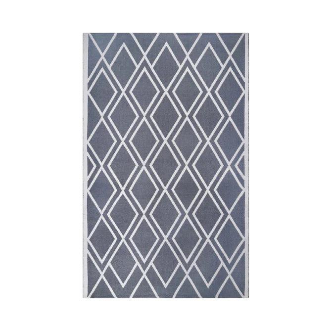 Modern Diamond Lattice Indoor/ Outdoor Area Rug - Rugs by Superior - Superior 