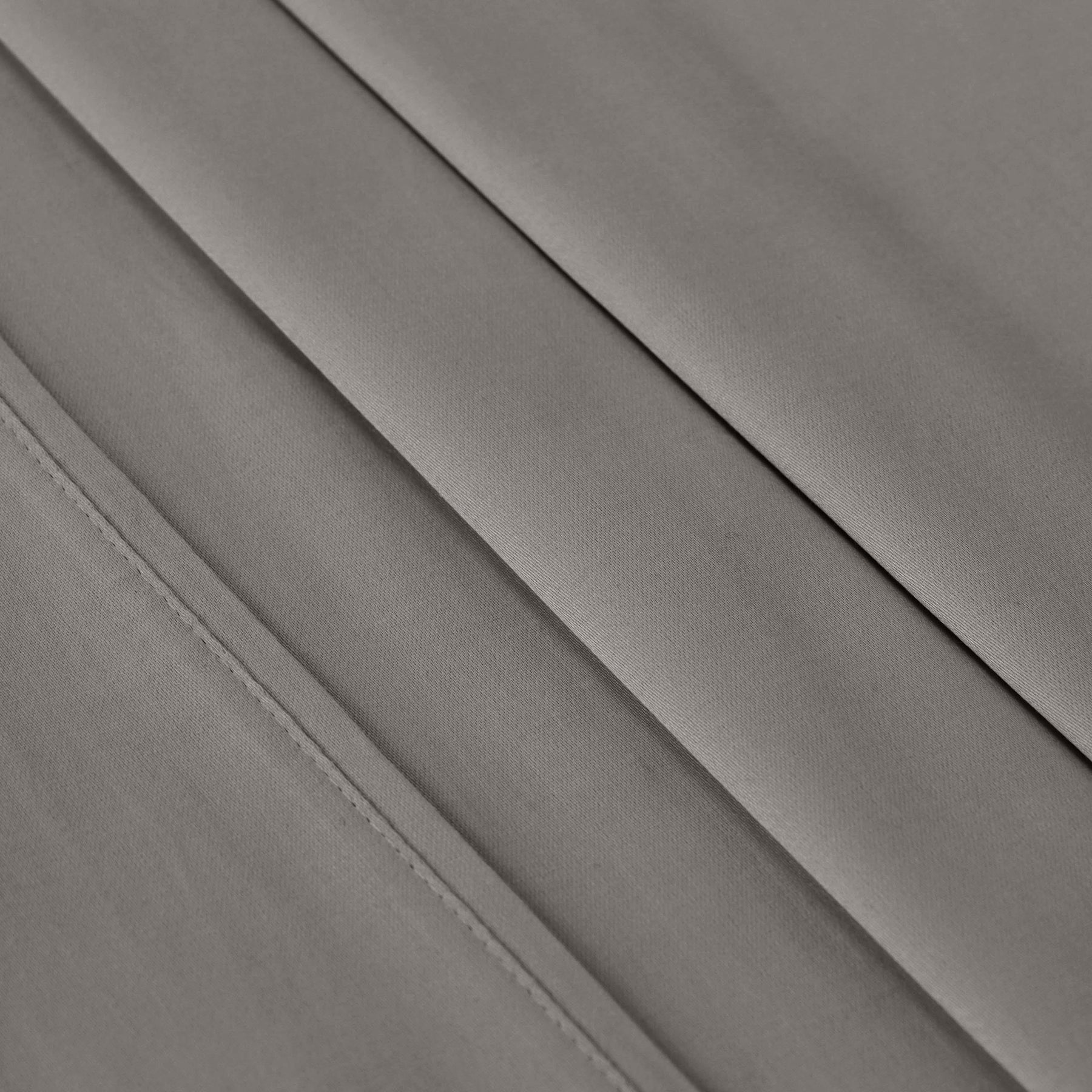 Egyptian Cotton 300 Thread Count Solid Deep Pocket Bed Sheet Set - Gray