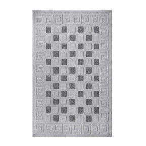 Geometric Greek Key Area Rug Indoor Outdoor Rugs - Rugs by Superior - Superior 