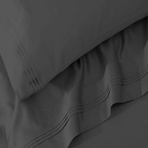 Egyptian Cotton 1000 Thread Count Solid Sheet Set Olympic Queen