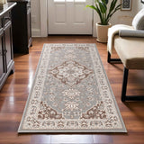 Glendale Traditional Floral Medallion Indoor Area Rug or Runner Rug - Rugs by Superior