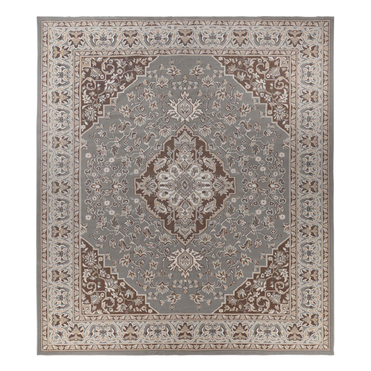 Glendale Traditional Floral Medallion Indoor Area Rug or Runner Rug - Rugs by Superior - Superior 